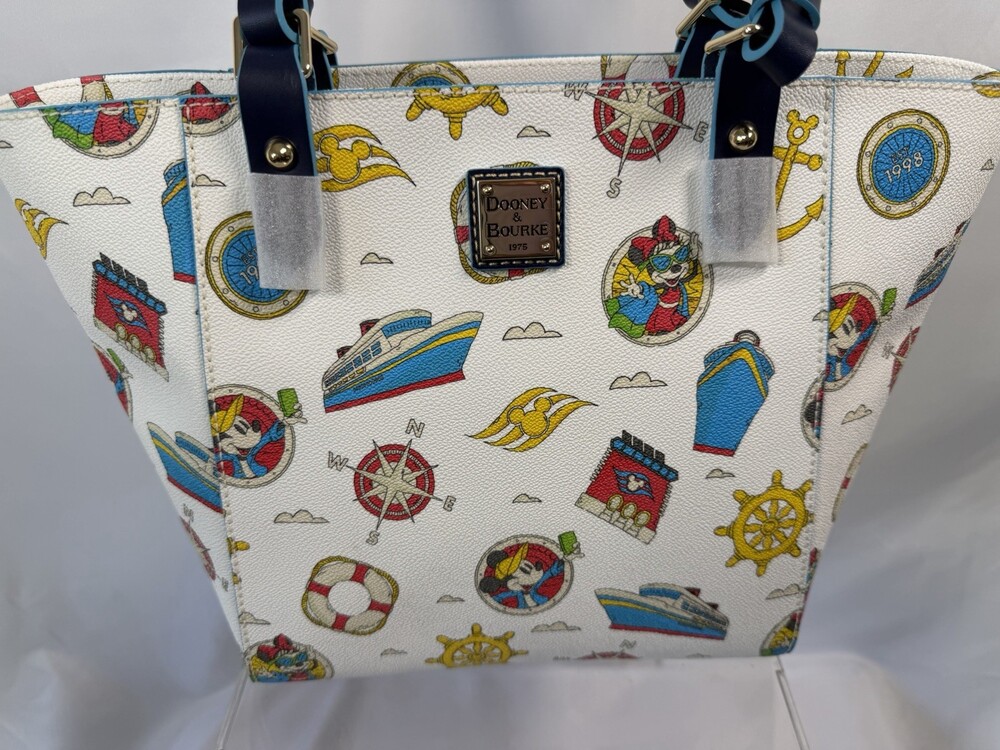 Disney Cruise Line Dooney and Bourke Tote Bag Mickey Mouse New With Tags DCL - Picture 4 of 12